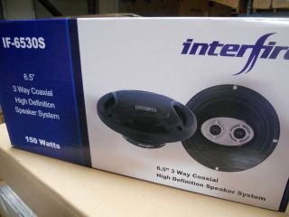 way Slim Coaxial Speaker 150 watts (IF 6530S)  interfire