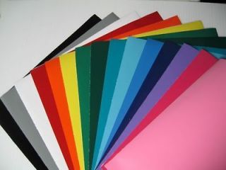 25 Sheets 12 X 12 Craft & Hobby Cutting Vinyl   *30 Color Choices*