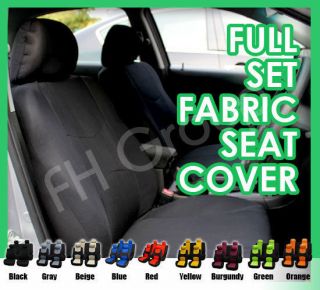 Universal Car Seat Covers Full Set Non split Bench for Sedan, Truck 