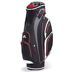 NEW Adidas Approach Cart Bag Charcoal/Black​/Red/White