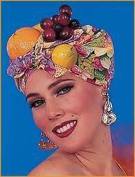 Brand New Fruit Hat Carmen Miranda Latin Headpiece Costume Fancy Dress 
