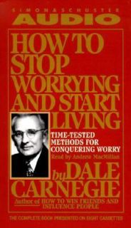   and Start Living by Dale Carnegie 1998, Cassette, Unabridged