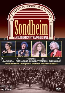 Sondheim   A Celebration at Carnegie Hall DVD, 2006