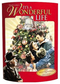 Its a Wonderful Life DVD, 2009, 2 Disc Set, P& Colorized B& Gift Set 