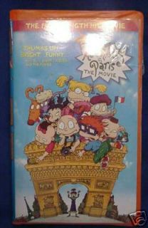 Rugrats in Paris The Movie Vhs Video~$4.25UnL​iMiTeD S/H