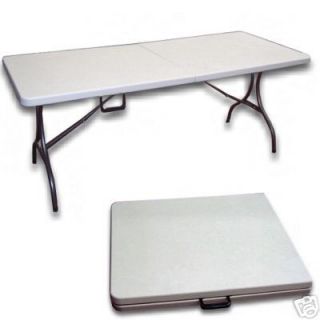 tables 6ft folding trestle banquet table carry case deal of