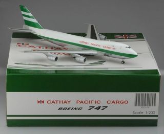 CATHAY PACIFIC BOEING 747 200 FREIGHT / CARGO DIE CAST 1200