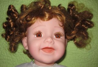 Limited Edition Cathay Collection 21 DOLL Baby Curly Ginger Hair 