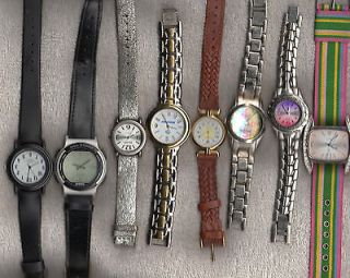 Lot of 8 wristwatches Mudd, Casio, Carriage, Quartz, more, more