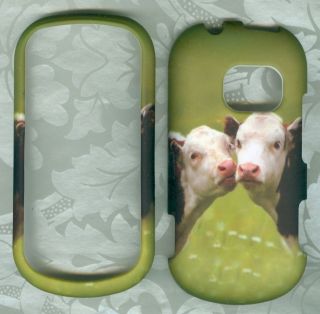 rubberized kiss cow LG EXTRAVERT vn271 verizon phone cover case