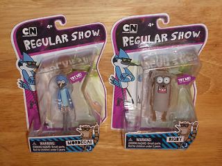 Cartoon Network The Regular Show Jazwares 3 Rigby & Mordecai figures 
