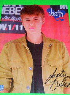 NEW   Justin Bieber Beige Jacket 16x20 Wall Poster b/w Taylor Swift 