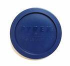 Cup Pyrex Ware Blue Plastic Storage Lid Cover New