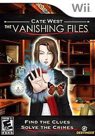 Cate West The Vanishing Files Wii, 2009