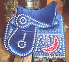 NEW L@@K Native Arabian Velvet Saddle Heavily Decorated