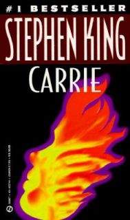 Carrie by Stephen King 1975, Paperback, Reprint