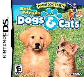 Paws & Claws Best Friends   Dogs & Cats (Nintendo DS, 2007