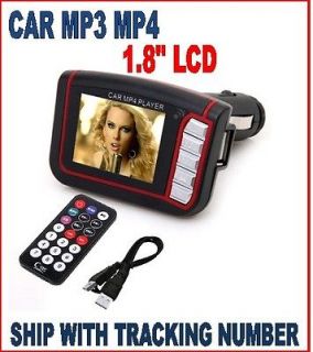 LCD Car  MP4 Player Wireless FM Transmitter SD MMC Card w 