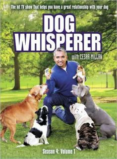 Dog Whisperer with Casar Millan Season 4, Vol. 1 DVD, 2010, 5 Disc Set 
