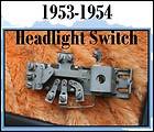 Corvette 1953 1954 Dash Headlight Switch 6 cylinder Original Excellent 