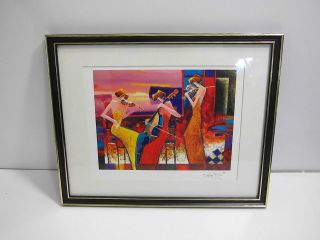 CHARLES LEE ANDANTE 2006 7 X 9 3/8 SERIOLITHOGRAPH WITH COA FRAMED