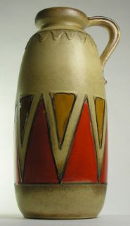   VASE Bay Keramik West German Pottery Modernistic Mid Century Retro