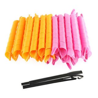   Ringlets Magic Leverage Circle Curl Formers 20inch Hair Curler 50pcs