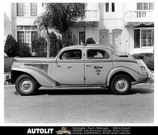 1940 Checker Taxi Cab Factory Photo