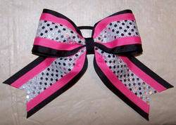 Cheer/cheerleading hair bow ribbon custom bows
