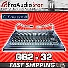 Soundcraft GB2 32 Channel Mixer GB232 gb2 32 ProAudioStar  