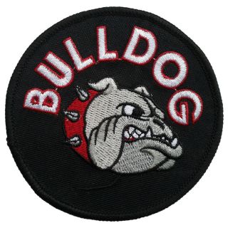 Bull Dog Embroidered Patch Iron on Buy 2 get 1 Free EP026