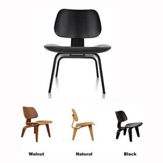 Modern Fashion Home Eames Style Plywood Chair   Black / Natural 