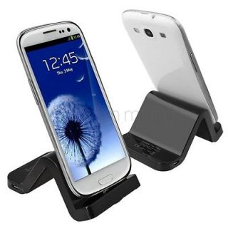USB Sync Data Charger Dock Cradle Stand for Samsung Galaxy S3 i9220 