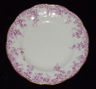 Allertons Ltd. OLD ENGLISH Bone China Ivy Pattern/Violet​/Purple 