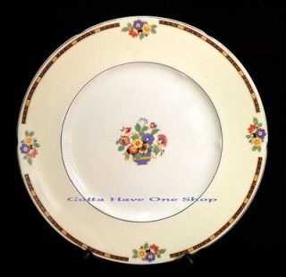 WH Grindley Ivory Jersey Pattern England 10 Dinner Plate   1 of 3 