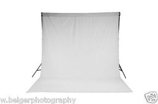 NEW 10x10 Super White Seamless High Key Photography Backdrop Muslin 
