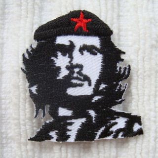 1PC. CHE GUEVARA EMBROIDERED IRON ON PATCH SHIRT SHORTS PANT HAT 