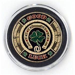Good Luck Poker Guard Card Cover Protector Chip