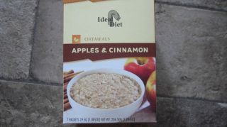 BOX IDEAL DIET PROTEIN APPLES AND CINNAMON OATMEAL 7 PKETS/W 14G 