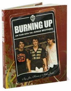 Burning Up On Tour With the Jonas Brothers Book by Laura Morton 