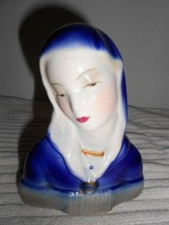 Vintage Goldscheider Porcelain Madonna Figurine