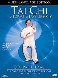 Tai Chi 6 Forms, 6 Easy Lessons DVD, 2002, Multi Language
