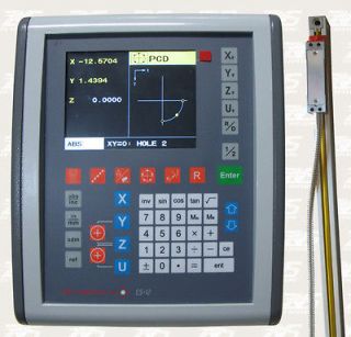 Easson LCD Digital ReadOut 3 axis DRO kit with Glass Scales Mill/Lathe