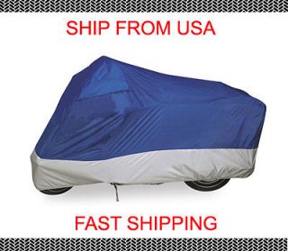 Motorcycle Cover Honda GL1500 Goldwing Blue Gray Color
