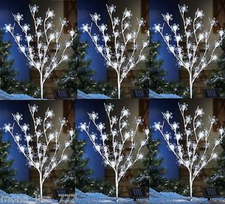   SNOWFLAKE 40H TREE OUTDOOR LIGHTS CHRISTMAS LAWN ORNAMENT HOLIDAY
