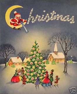 Vintage Christmas Greeting Card CD V.5 280+ Images