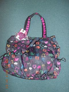 Harajuku Lovers Rubber Stamp Girls Lollipop Tote (NWT)