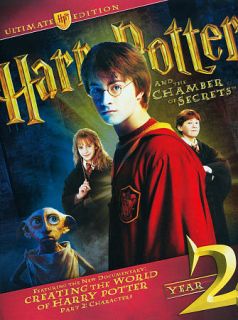 Harry Potter and the Chamber of Secrets DVD, 2009, 4 Disc Set, WS 