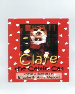 Clare the Celtic Cat Elizabeth a mescall Is a story writer with a 
