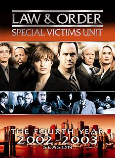 Law Order Special Victims Unit   The Fourth Year DVD, 2007, 5 Disc Set 